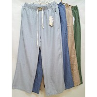 Брюки женские 8 шт (3-8XL) лён DLD_922