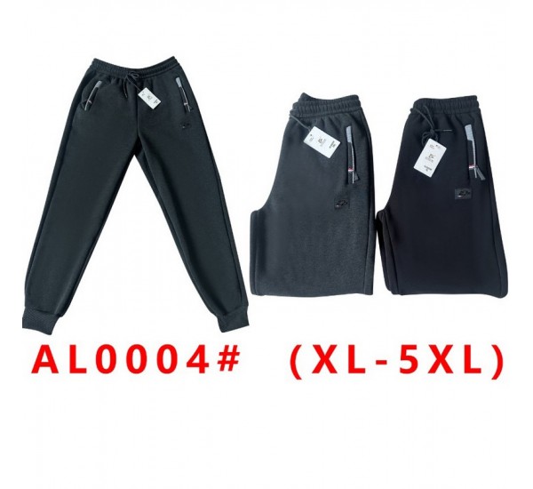 Спорт штани чоловічі 5 шт (1-5XL) фліс DLD_0004b