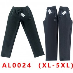 Спорт штани чоловічі 5 шт (1-5XL) фліс DLD_0024