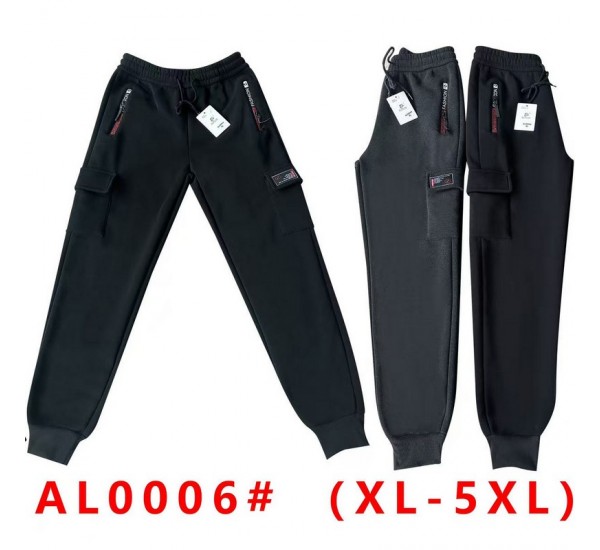 Спорт штани чоловічі 5 шт (1-5XL) фліс DLD_0006