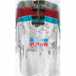 Футболка мужская, трикотаж 10 шт (1-5XL) DLD_A08