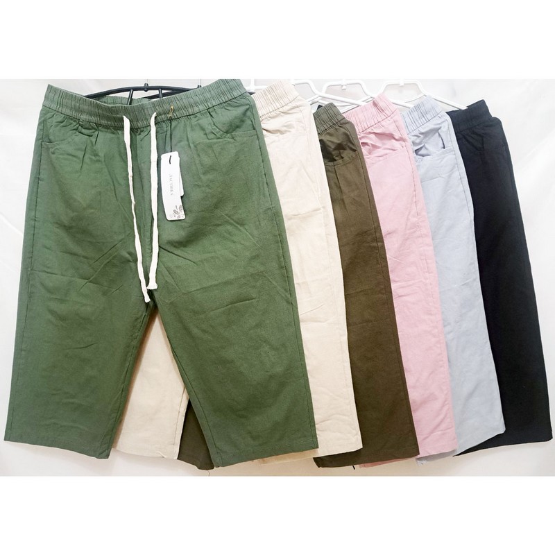 Бриджі жіночі, льон 6 шт (8-11XL) DLD_5213-2