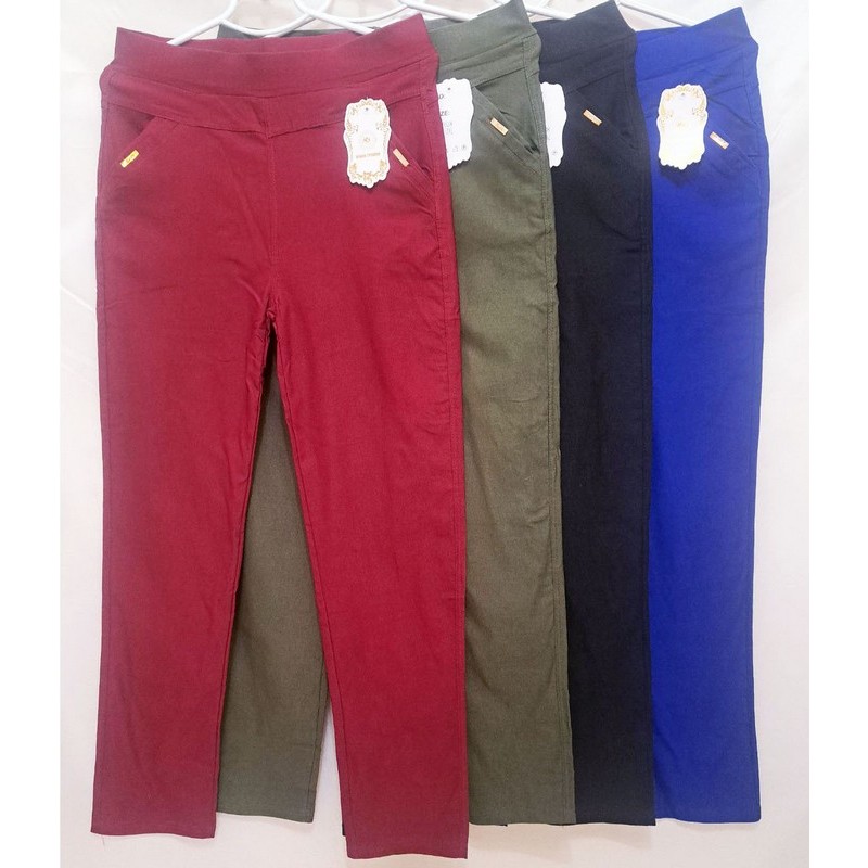 Брюки женские, хлопок 8 шт (L-6XL) DLD_1028