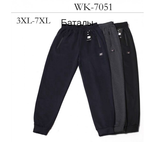 Спорт штаны мужские 5 шт (3-7XL) трикотаж DLD_7051