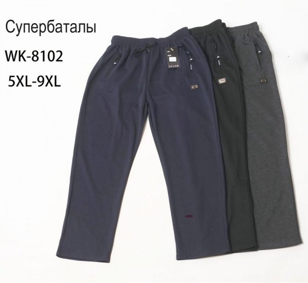 Спорт штаны мужские 5 шт (5-9XL) трикотаж DLD_8102