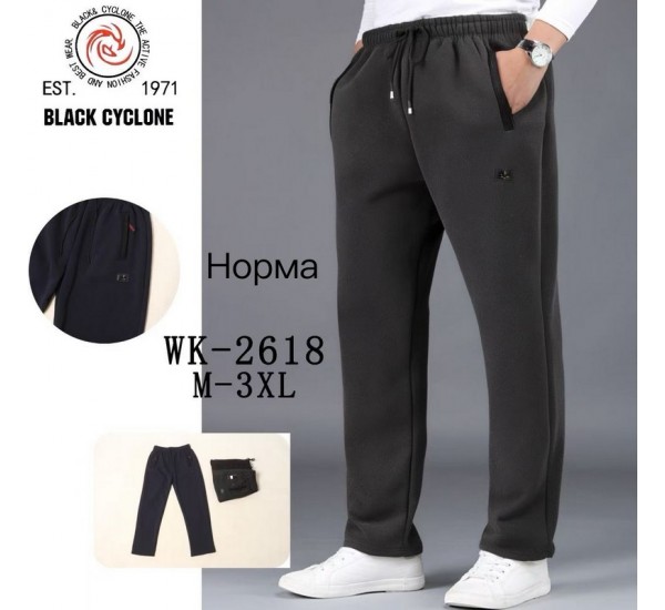 Спорт штаны мужские 5 шт (M-3XL) флис DLD_WK-2618