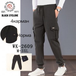 Спорт штаны мужские 5 шт (M-3XL) флис DLD_WK-2609