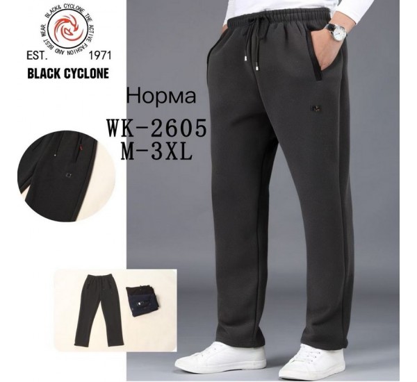 Спорт штаны мужские 5 шт (M-3XL) флис DLD_WK-2605