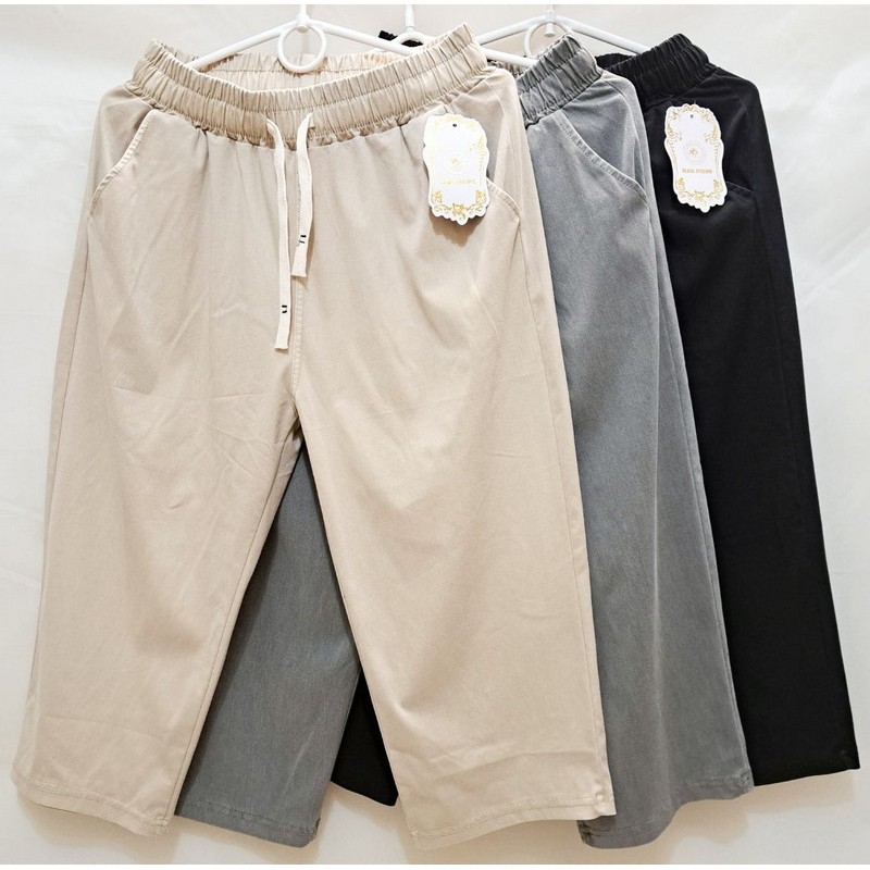 Бриджі жіночі 8 шт (2-9XL) стреч-коттон DLD_573