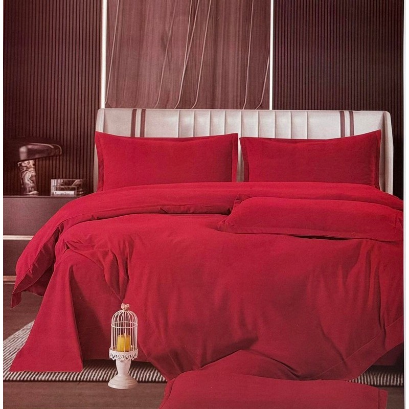 Комплект постельного белья евро, мокрий хлопок 1 шт HR1810_010304c