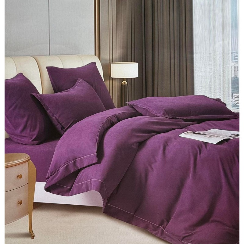 Комплект постільної білизни євро, мокра бавовна 1 шт HR1810_010305c