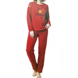 Піжама жіноча, вельсофт 4 шт (2-4XL) HR1930_171102