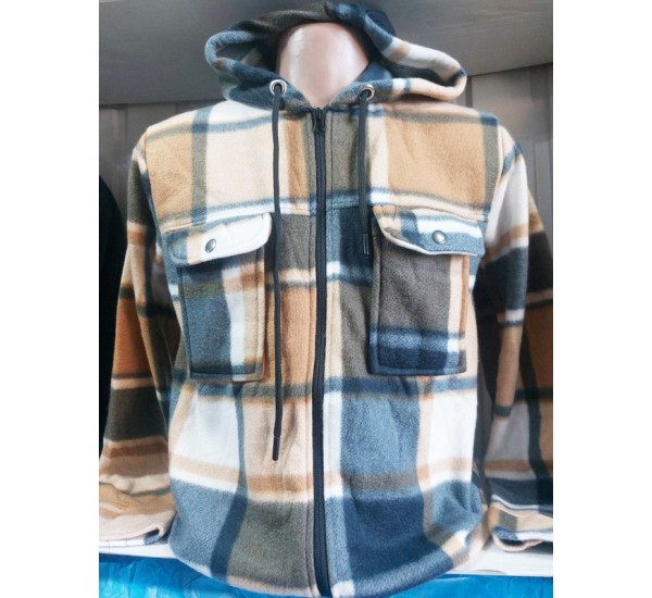 Рубашка мужская, байка 5 шт (S-2XL) HR1890_200904