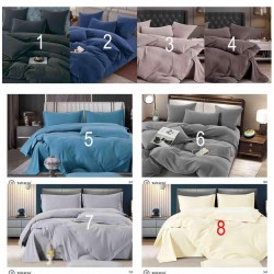 Комплект постільної білизни євро, мокра бавовна 1 шт HR1810_201102c