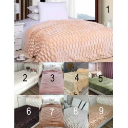 Плед Норка двосторонній, 2 шт поліестер (220*240 см) HR1810_201146