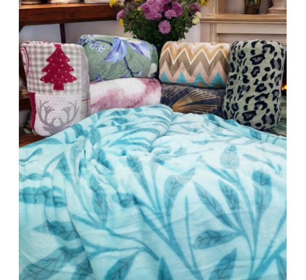 Плед кольоровий, 5 шт. велюр (180*200 см) HR1810_201159