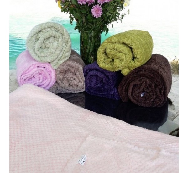 Плед кольоровий, 5 шт. бамбук (150*200 см) HR1810_201168