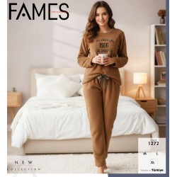Піжама жіноча, вельсофт 3 шт (M-XL) HR1930_1272