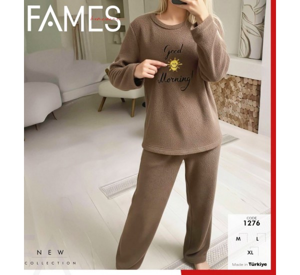 Піжама жіноча, вельсофт 3 шт (M-XL) HR1930_1276