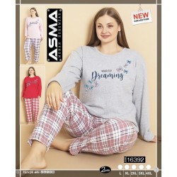 Піжама жіноча, байка 5 шт (L-4XL) HR1930_16392