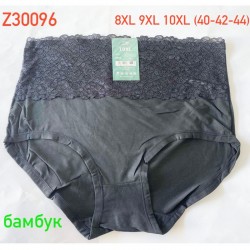 Труси жіночі 12 шт (8-10XL) бамбук KiE_Z30096c