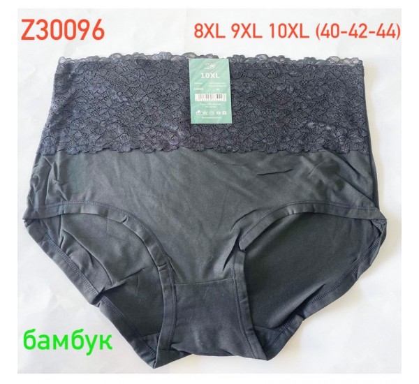 Труси жіночі 12 шт (8-10XL) бамбук KiE_Z30096c