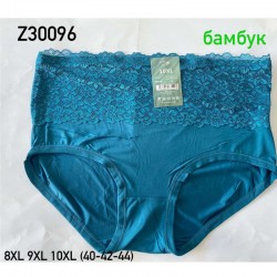 Труси жіночі 12 шт (8-10XL) бамбук KiE_Z30096e