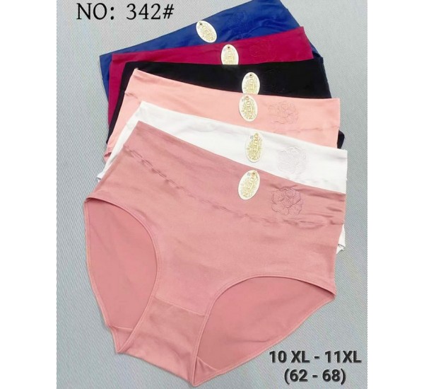 Труси жіночі 12 шт (10-11XL) бамбук KiE_342