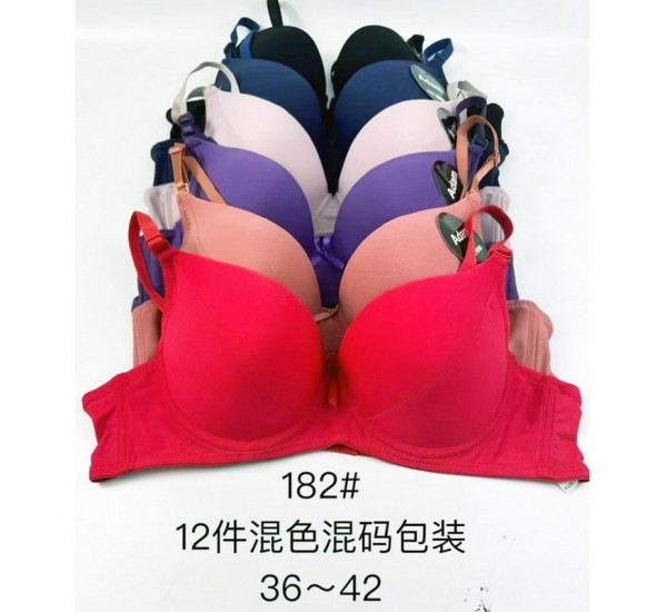 Бюстгальтер женский, полиэстер 12 шт (36-42 B) KiE_182