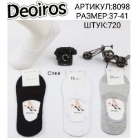 Сліди жіночі 12 шт (37-41 р) сітка KiE_8098
