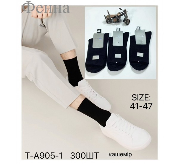 Шкарпетки чоловічі 10 шт (41-47 р) кашемір KiE_T-A905-1