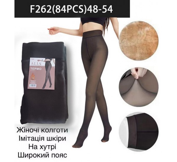 Колготи жіночі 6 шт (48-54 р) хутро KiE_F262