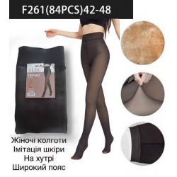 Колготи жіночі 6 шт (42-48 р) хутро KiE_F261