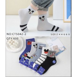 Носки детские 10 шт (2-8 лет) коттон KiE_CT5042-2