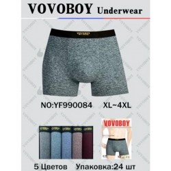 Трусы мужские 24 шт (1-4XL) бамбук KiE_YF990084