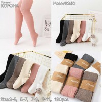 Колготы детские 24 шт (3-10 лет) коттон KiE_KW3340