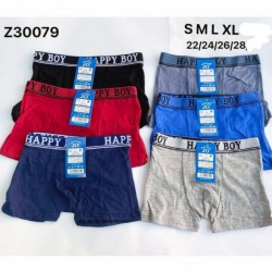 Трусы детские 24 шт (S-XL) коттон KiE_Z30079