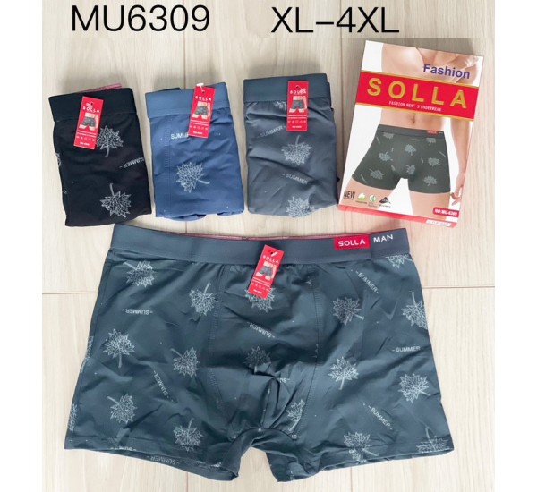 Трусы мужские 24 шт (1-4XL) масло KiE_MU6309