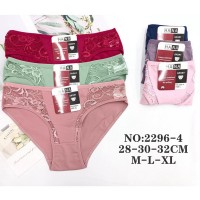 Трусы женские 12 шт (M-XL) коттон KiE_2296-1