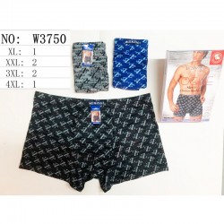 Трусы мужские 24 шт (1-4XL) бамбук KiE_W3750
