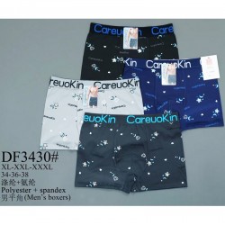 Трусы мужские 12 шт (1-3XL) полиэстер KiE_DF3430