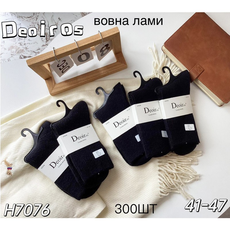 Шкарпетки чоловічі 10 шт (41-47 р) вовна KiE_H7076