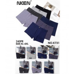 Труси чоловічі 24 шт (1-4XL) коттон KiE_K731