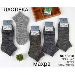 Шкарпетки чоловічі 10 шт (41-47 р) махра KiE_B610