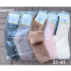 Шкарпетки жіночі 10 шт (37-41 р) хутро KiE_H8181