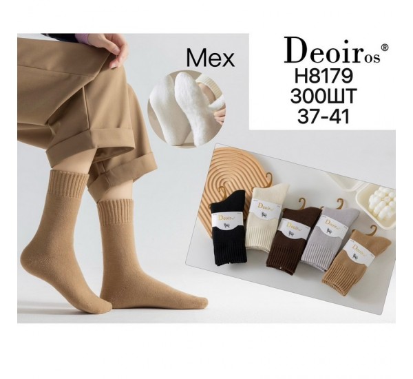 Шкарпетки жіночі 10 шт (37-41 р) хутро KiE_H8179