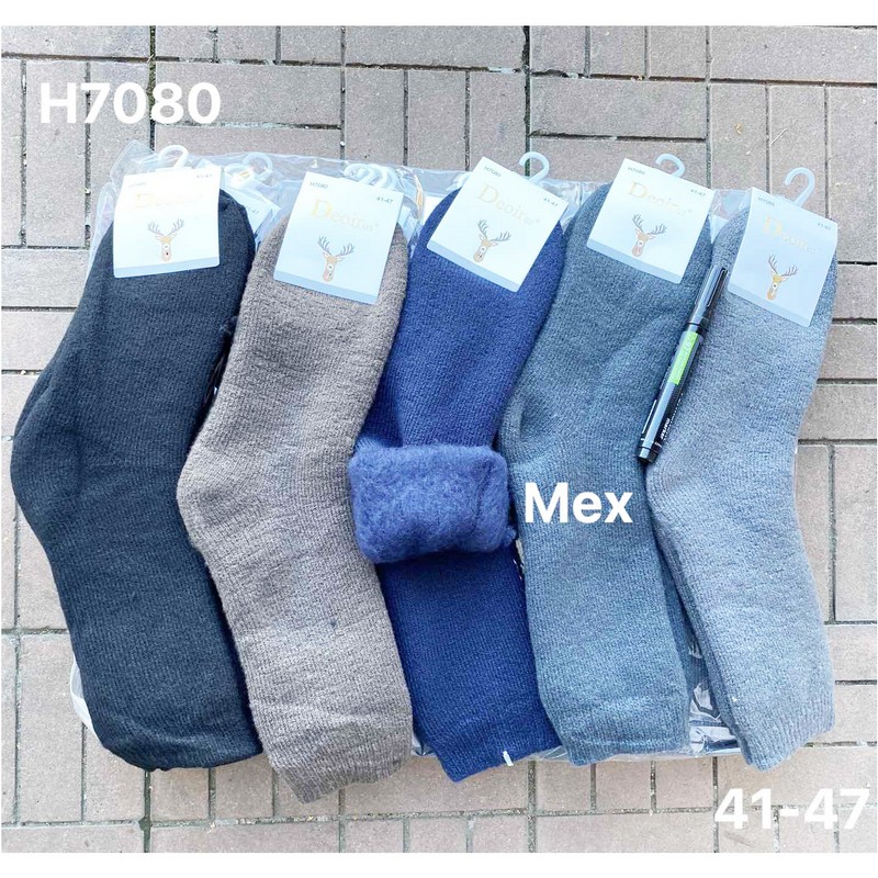 Шкарпетки чоловічі 10 шт (41-47 р) хутро KiE_H7080