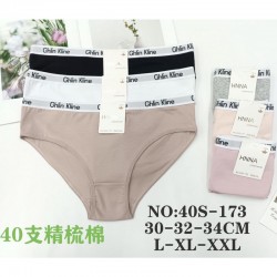 Труси жіночі норма, 12 шт (L-2XL) коттон KiE_40S-173