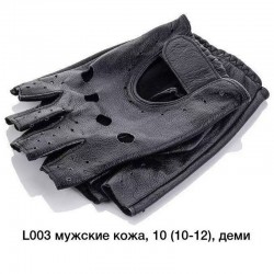 Рукавички чоловічі 10 шт (10-12 р) шкіра LeR_L003
