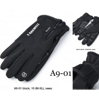 Перчатки мужские, сенсор 12 шт (L-2XL) неопрен/плюш LeR_A9-01